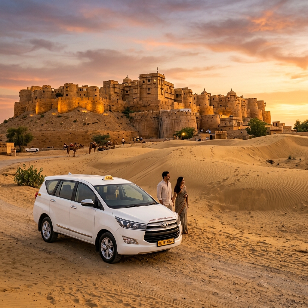 Jodhpur to Jaisalmer Taxi Service